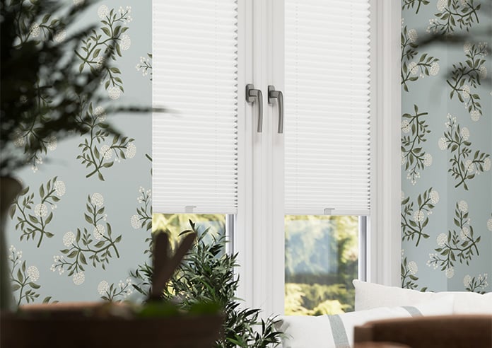 Pleated, Bright White - Perfect Fit Blind - Image 5